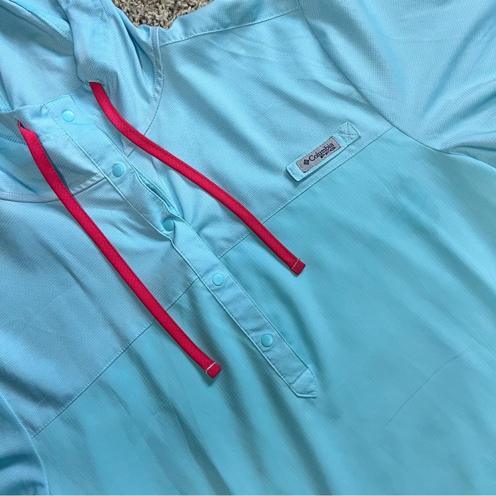 NWOT Columbia Light Weight Wind or Fishing Long Sleeve Pullover Shirt Women’s M - Picture 3 of 7